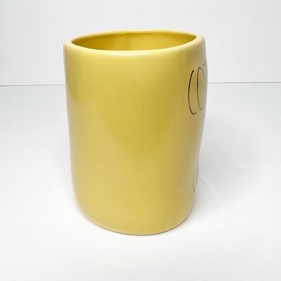 RAE DUNN ARTISAN COLLECTION BY MAGENTA Cotton Tail Cutie Coffee Mug 2022 Yellow - Picture 2 of 6